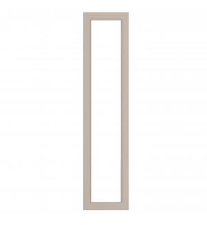 Versailles - Made to Measure - Open Frame Full Doors Supermatt Cashmere