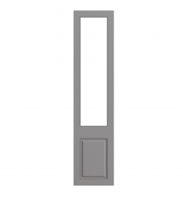 Versailles - Made to Measure - Open Frame Top Doors Matt Sage Green