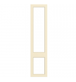 Versailles - Made to Measure - Open Frame Top and Bottom Doors Ivory