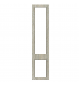 Versailles - Made to Measure - Open Frame Top and Bottom Doors Urban Oak