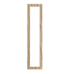 Versailles - Made to Measure - Open Frame Full Doors Halifax Natural Oak