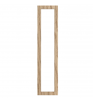 Versailles - Made to Measure - Open Frame Full Doors Halifax Natural Oak