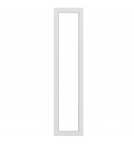 Versailles - Made to Measure - Open Frame Full Doors Porcelain White