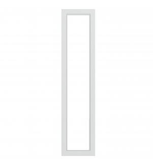 Versailles - Made to Measure - Open Frame Full Doors Porcelain White