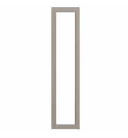 Versailles - Made to Measure - Open Frame Full Doors Matt Stone Grey