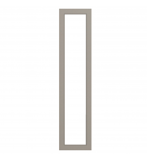 Versailles - Made to Measure - Open Frame Full Doors Matt Stone Grey