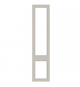 Versailles - Made to Measure - Open Frame Top and Bottom Doors Supermatt Pistachio Green