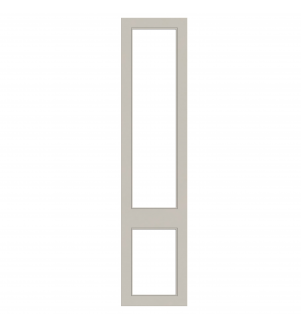 Versailles - Made to Measure - Open Frame Top and Bottom Doors Supermatt Pistachio Green
