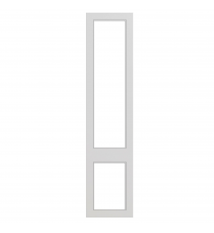 Versailles - Made to Measure - Open Frame Top and Bottom Doors Paint Flow Matt Fir Green