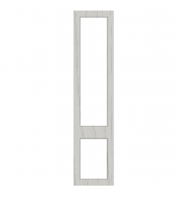 Versailles - Made to Measure - Open Frame Top and Bottom Doors Paint Flow Cashmere