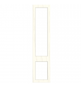 Versailles - Made to Measure - Open Frame Top and Bottom Doors Paint Flow Matt Sage Green