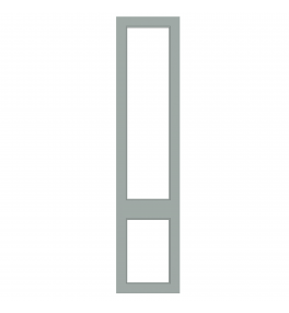 Versailles - Made to Measure - Open Frame Top and Bottom Doors Misty Blue