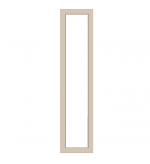 Versailles - Made to Measure - Open Frame Full Doors Smoke Green