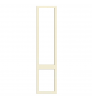 Saintes - Made to Measure - Open Frame Top and Bottom Doors Matt Pebble