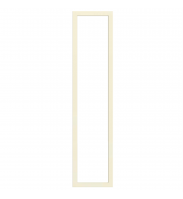 Saintes - Made to Measure - Open Frame Full Doors Supermatt Alabaster