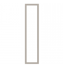 Saintes - Made to Measure - Open Frame Full Doors Matt Pebble