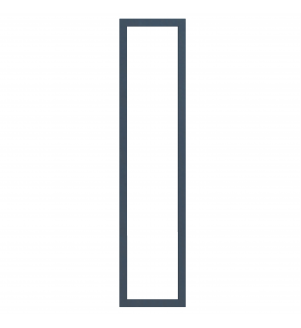 Saintes - Made to Measure - Open Frame Full Doors Supermatt Indigo Blue