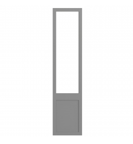 Saintes - Made to Measure - Open Frame Top Doors Supermatt Dust Grey