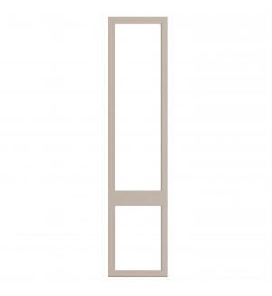 Saintes - Made to Measure - Open Frame Top and Bottom Doors Supermatt Cashmere