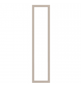Saintes - Made to Measure - Open Frame Full Doors Supermatt Cashmere