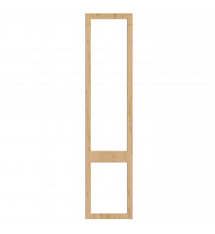 Saintes - Made to Measure - Open Frame Top and Bottom Doors Lissa Oak