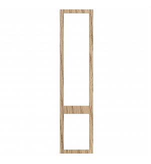 Saintes - Made to Measure - Open Frame Top and Bottom Doors Halifax Natural Oak