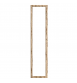 Saintes - Made to Measure - Open Frame Full Doors Halifax Natural Oak