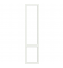 Saintes - Made to Measure - Open Frame Top and Bottom Doors Satin White