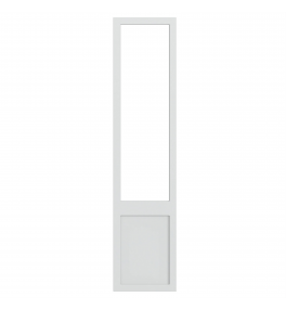 Saintes - Made to Measure - Open Frame Top Doors Porcelain White