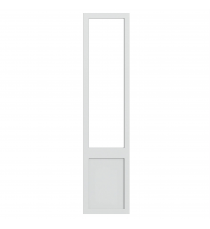 Saintes - Made to Measure - Open Frame Top Doors Porcelain White