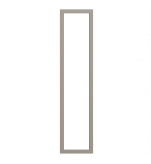 Saintes - Made to Measure - Open Frame Full Doors Matt Stone Grey