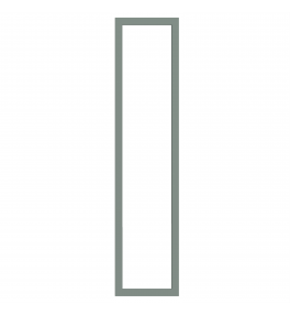 Saintes - Made to Measure - Open Frame Full Doors Matt Sage Green