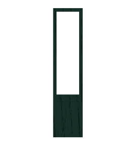 Saintes - Made to Measure - Open Frame Top Doors Paint Flow Matt Fir Green