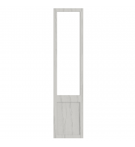 Saintes - Made to Measure - Open Frame Top Doors Paint Flow Matt Light Grey