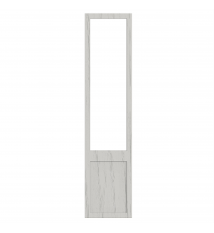 Saintes - Made to Measure - Open Frame Top Doors Paint Flow Matt Light Grey