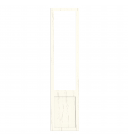 Saintes - Made to Measure - Open Frame Top Doors Paint Flow Matt White