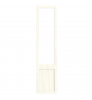 Saintes - Made to Measure - Open Frame Top Doors Paint Flow Matt White