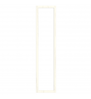 Saintes - Made to Measure - Open Frame Full Doors Paint Flow Matt White