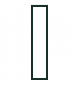 Saintes - Made to Measure - Open Frame Full Doors Supermatt Fir Green