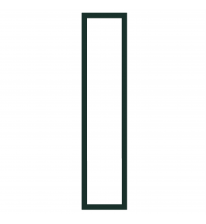Saintes - Made to Measure - Open Frame Full Doors Supermatt Fir Green