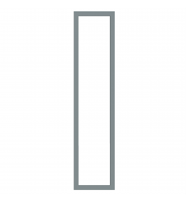 Saintes - Made to Measure - Open Frame Full Doors Supermatt Mood Grey