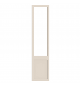 Saintes - Made to Measure - Open Frame Top Doors Supermatt Taupe Grey