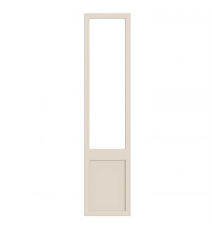 Saintes - Made to Measure - Open Frame Top Doors Supermatt Taupe Grey