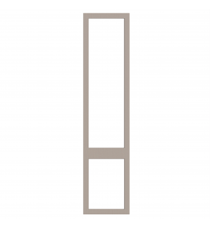 Saintes - Made to Measure - Open Frame Top and Bottom Doors Paint Flow Cashmere