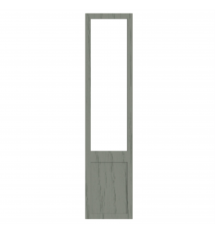 Saintes - Made to Measure - Open Frame Top Doors Paint Flow Matt Sage Green