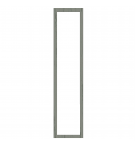 Saintes - Made to Measure - Open Frame Full Doors Paint Flow Matt Sage Green