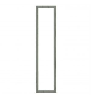 Saintes - Made to Measure - Open Frame Full Doors Paint Flow Matt Sage Green