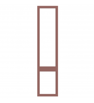 Saintes - Made to Measure - Open Frame Top and Bottom Doors Supermatt Duck Egg