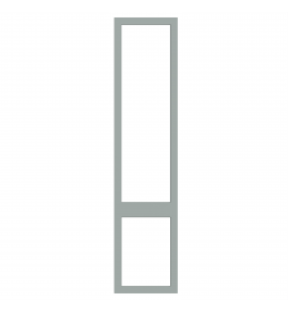 Saintes - Made to Measure - Open Frame Top and Bottom Doors Macademia