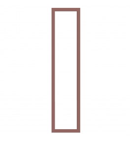 Saintes - Made to Measure - Open Frame Full Doors Supermatt Duck Egg